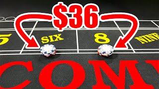 This Craps Strategy only need $36 to Profit