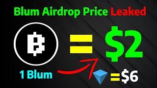 Blum Airdrop Price Leaked (Do this Now) Blum Listing Date and Price Blum Airdrop Withdraw Now Bank