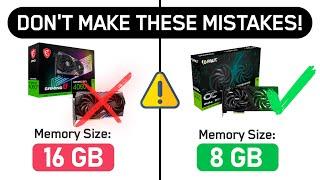 ️7 MISTAKES WHEN CHOOSING a GPU in 2024 ️