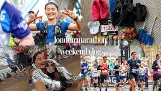 i ran the LONDON MARATHON !!!