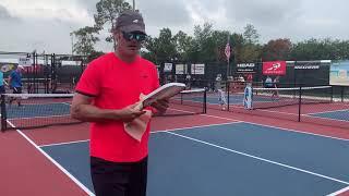 US Open Men’s Doubles Pickleball Finals 40+ aged David Nel / Luis Danut vs Jason N /Hendy Henderson