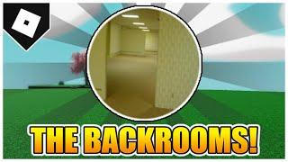 How to get "THE BACKROOMS" BADGE in SLAP BATTLES! [ROBLOX]