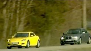 Vergleich Mazda RX-8 vs. BMW 330 Ci: Verschiedene Coupé-Konzepte im Vergleich