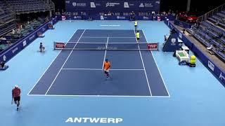 Highlights Bopanna/Middelkoop vs Gille/Vliegen European Open 2020