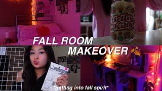 FALL ROOM MAKEOVER  decorate with me!