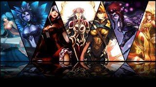 5 Living Legend - VS - 5 Supp Main  | League of Legends |  (| გოგოები VS ბიჭები |)