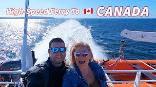 2 Days in Victoria BC | Taking a High-Speed Ferry to Canada