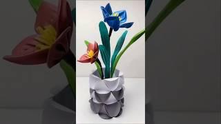 Baloon Flowers  How to Make  Flower With Balloons.! #diycrafts #shorts