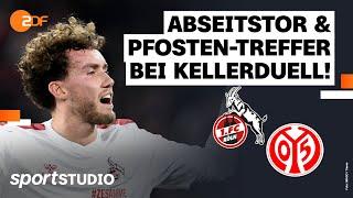 1. FC Köln – 1. FSV Mainz 05 | Bundesliga, 14. Spieltag Saison 2023/24 | sportstudio