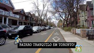 De Bike Por Toronto #5 - Bairros residenciais em Toronto  | EXPLORANDO TORONTO - CANADÁ