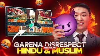 FREE FIRE Disrespect HINDU  and MUSLIM RELIGION  Shame on You Garena