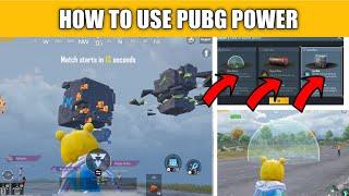 HOW TO USE PUBG POWER || PUBG MOBILE NEW RUNIC POWER FULL EXPLAINED