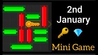 2 January 2025 Live Hamster Kombat Daily Mini-Game Puzzle Solved 100% #hamstercombat #minigame