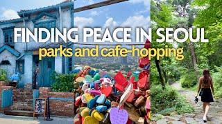 Back in Seoul  - nature, parks, vegan food, Namsan Tower -  Korea Solo Travel Vlog #6