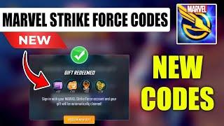 MARVEL STRIKE FORCE CODES OCTOBER 2024  HOW TO REDEEM CODES IN MARVEL STRIKE FORCE