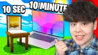 Laptop de 10 Secunde, 1 Minut, 10 Minute!