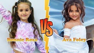 Bonnie Rosa (RubyandBonnie) VS Ava Foley Transformation 2024  From Baby To Now