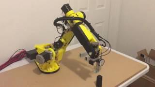 3D printed  6 axis stepper motor robot - Gen2