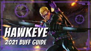 How to Play Hawkeye 2021 Buff Guide MCoC Guide Marvel Contest of Champions