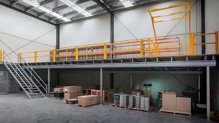 Mezzanine Raised Storage Floors by A1 Precision Solutions