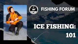 Online Fishing Forum: Ice Fishing 101