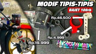 Modif dana pelajar‼️Pasang Tabung rem smoke dan Braket selang rem