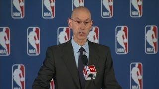 (Raw) NBA Commissioner Adam Silver bans Donald Sterling