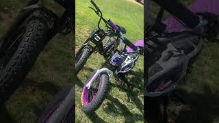 Two clean Mac foxes#bike #electricbike #surronster #ebike #bikelife #surron #macfox #fyp #viral