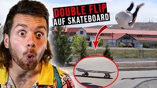 DOUBLE SIDEFLIP auf ein SKATEBOARD! Jan Schlappen reagiert auf Ryan Bean