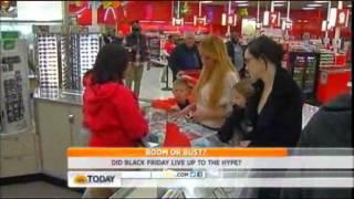 Black Friday 2012 -- Big Crowds Spending Less [MSNBC, transcript, 윤현우]