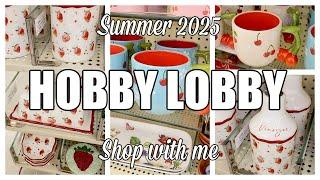 HOBBY LOBBY SHOP WITH ME / SUMMER  2025 DECOR IDEAS / ROBIN LANE LOWE