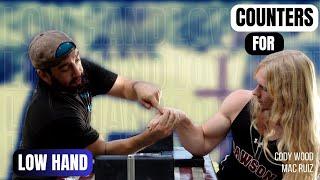 COUNTERING LOW HAND TOP ROLL | ADVANCED ARMWRESTLING | DRAGONS DEN UNIVERSITY