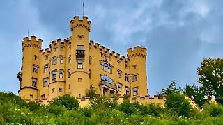 Schloss Hohenschwangau  Wandern in Schwangau -  Allgäu/ Bayern Germany 4K