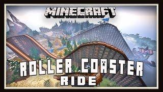 Minecraft Roller Coaster Ride     (Best Survival Roller Coaster Ever Built)