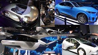 CES 2020 cars Hyundai S-A1 Air Taxi Uber Sony Vision-S concept Fisker Ocean Ford Mustang Mach-E