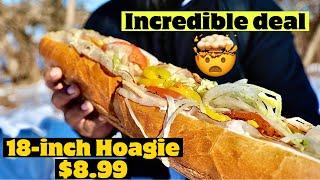 BEST Bang for your Buck!! 18-Inch Hoagie for $8.99 at this unassuming produce store.