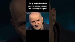 Петр Мамонов - если даём в своем сердце место гневу это грех! #мамонов #петрмамонов #пётр #вера