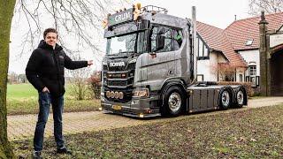 THIS IS THE NEW SCANIA R660 NextGeneration V8 FROM CRUM SIERBESTRATING [VLOG]