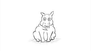 Potamus - Animation test - Chew Cycle