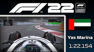 F1 22 Abu Dhabi World Record & Setup (1:22.154)