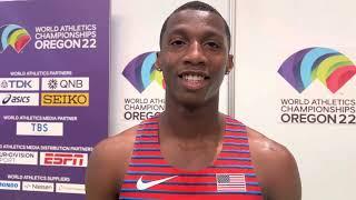 Erriyon Knighton Wants To See Team USA Sweep The 200m At World Championships