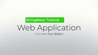 StringBean Web Application Overview