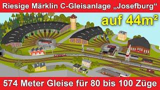 Die bisher Größte von uns geplante Märklin Modelleisenbahn