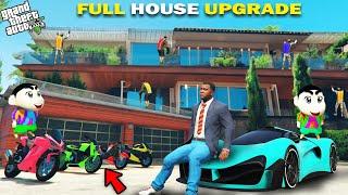 GTA 5 : Franklin Shinchan & Pinchan New Big Ultra Premium Luxury House Upgrade GTA 5 !