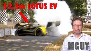 $2 million Lotus EV crashes - MGUY EV News Friday 12 July 2024 | MGUY Australia