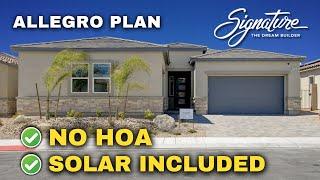 No HOA & Solar Included! - The Allegro in Grand Fair Pointe by Signature Homes