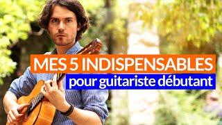 TOP 5 CONSEILS pour apprendre la GUITARE DÉBUTANT