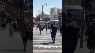 Busy morning in Jerusalem!  How Israelis live during wartime