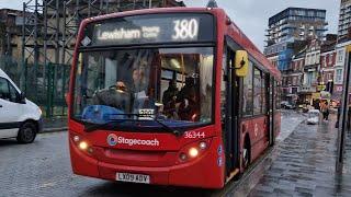 *Limp* Stagecoach London 36344 LX09ADV Bus Route 380