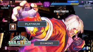 Street Fighter 6 | Platinum vs Master & Diamond Ranks | Modern Ken | SF6